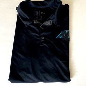 Nike Dri-fit Carolina Panthers Polo